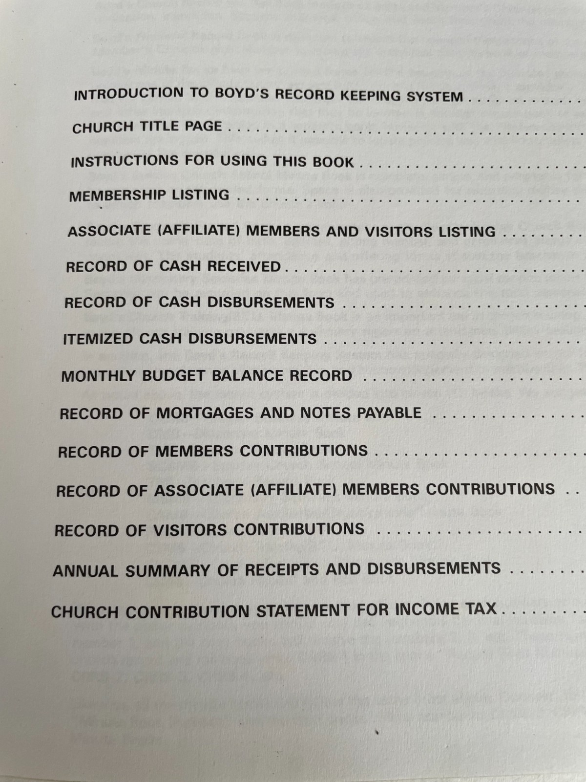 Boyd’s Financial Record Book Hardcover New