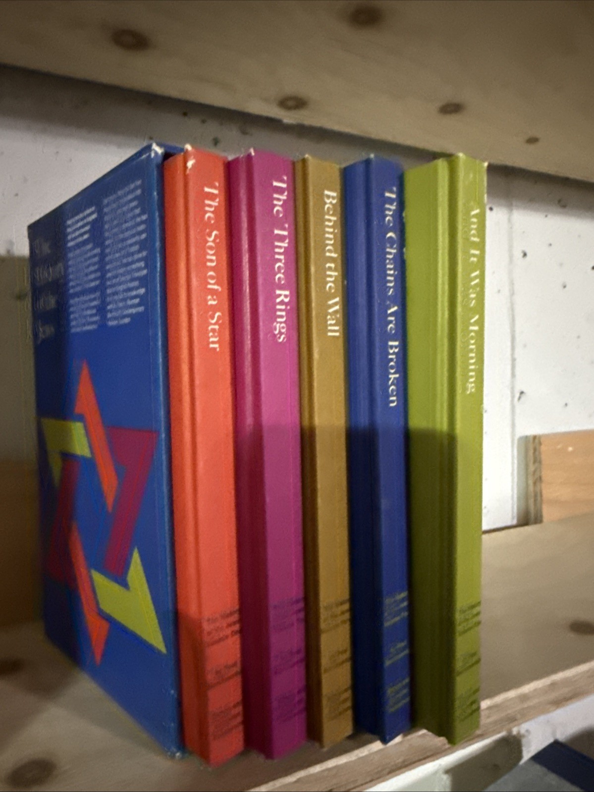 1965 Paul Borchsenius 5 Book Vol History Of The Jews HB Slipcase 1st Print
