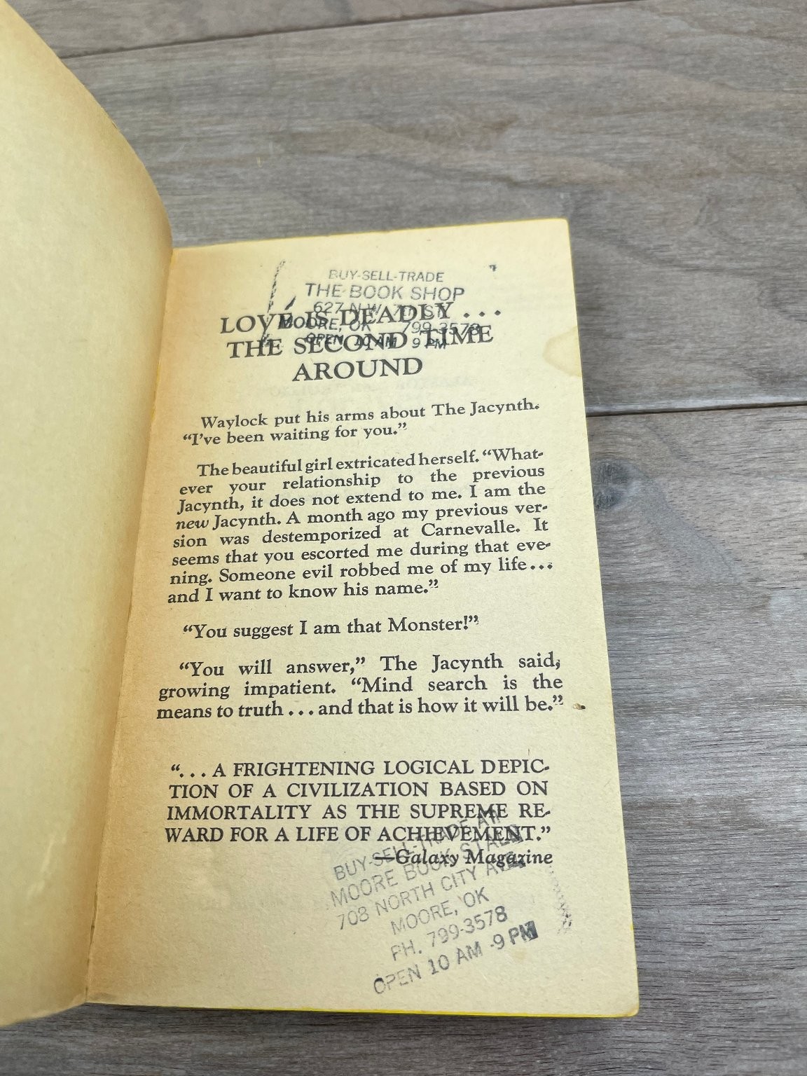 To Live Forever Jack Vance 1956 First Edition Sci-Fi Ballantine Books