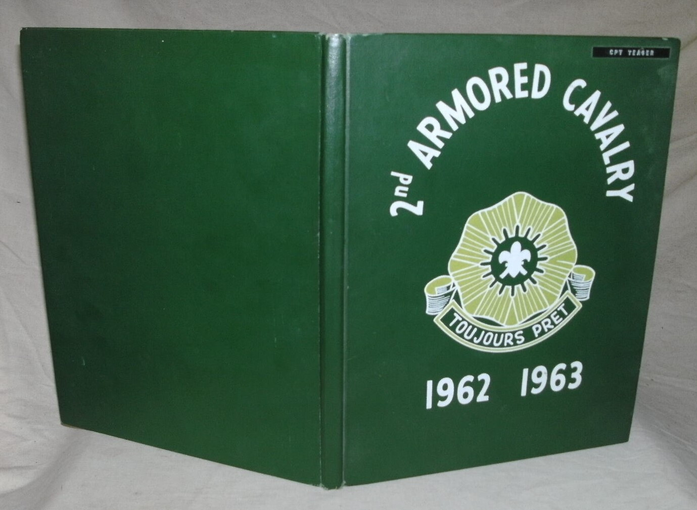 Book : 2nd Armored Cavalry 1962-1963 — U.S. Army in West Germany —