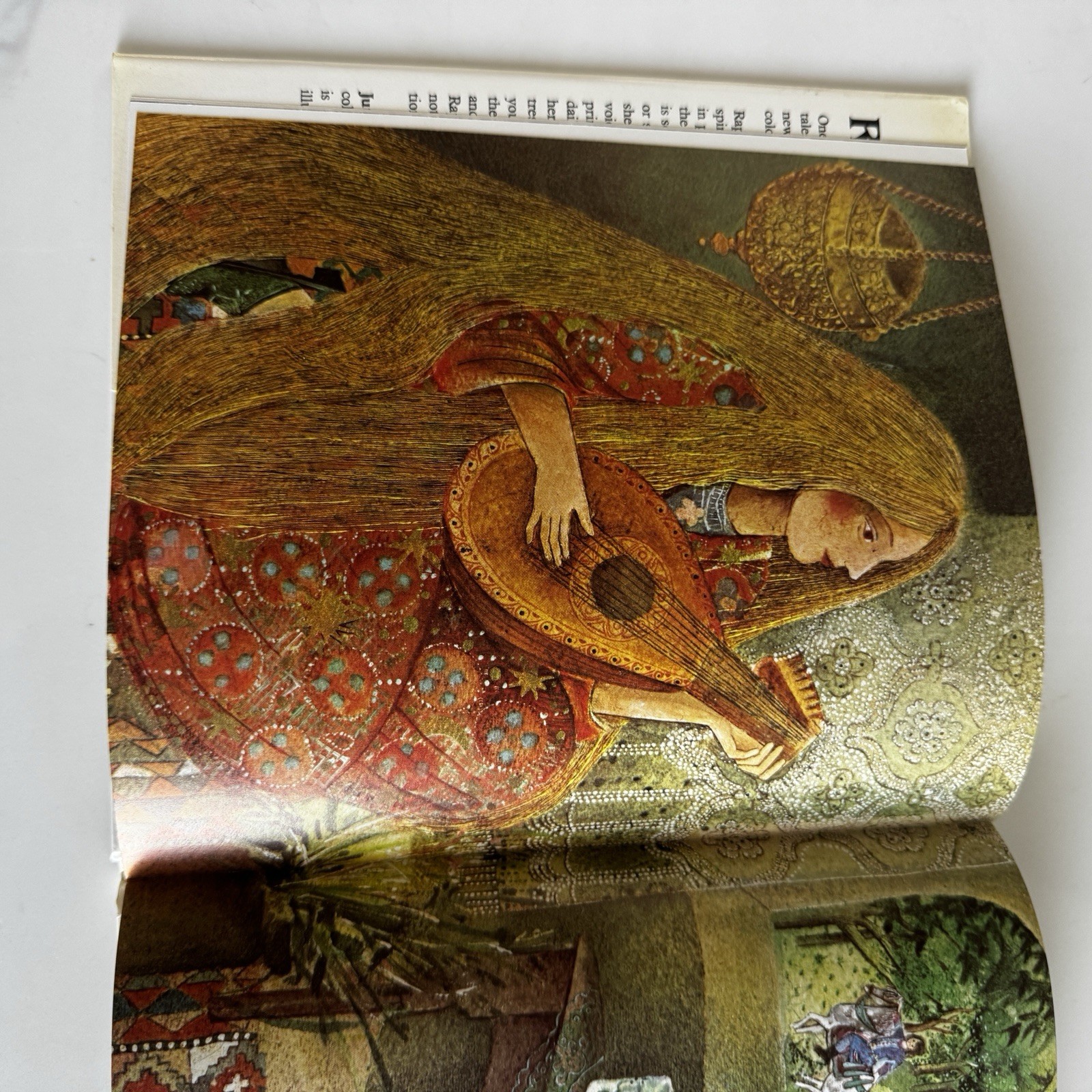 RAPUNZEL by THE BROTHERS GRIMM Illustrated by Jutta Ash 1982 1st US Ed Hardcover