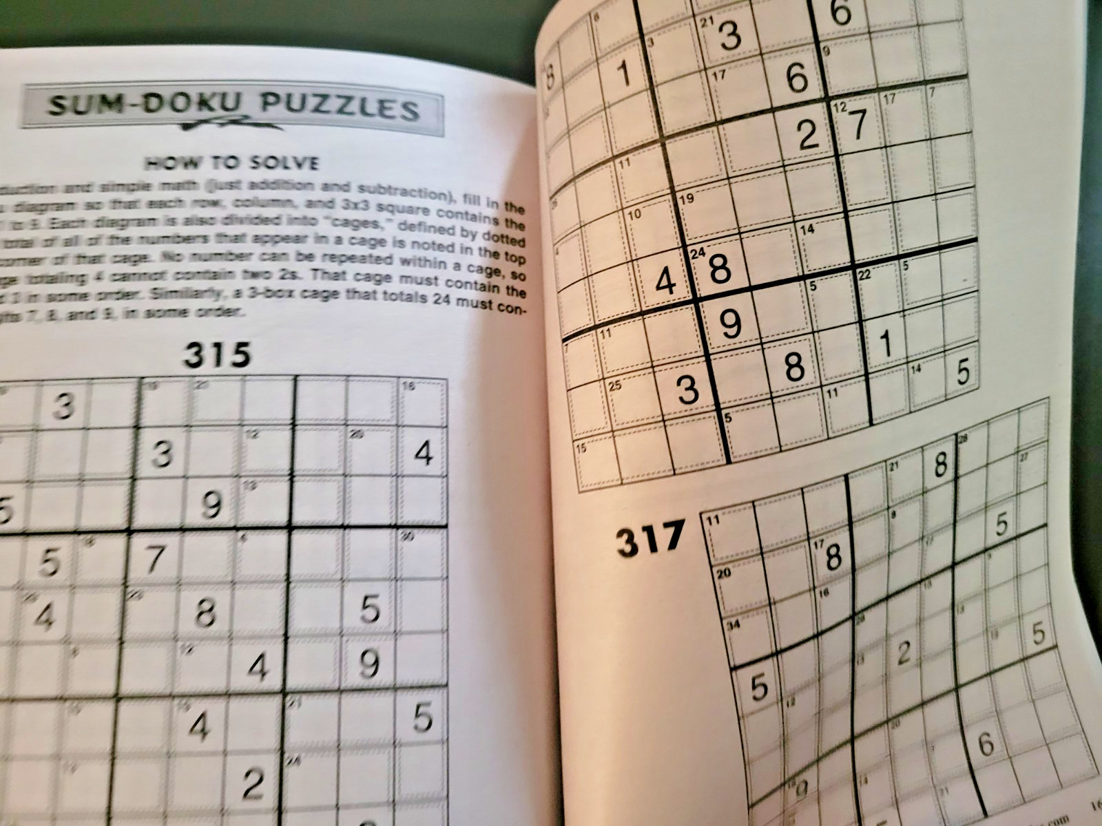 Lot of 3 SUDOKU Puzzle Books by Dell -Top Choice-Totally-Original — 450+ Puzzles