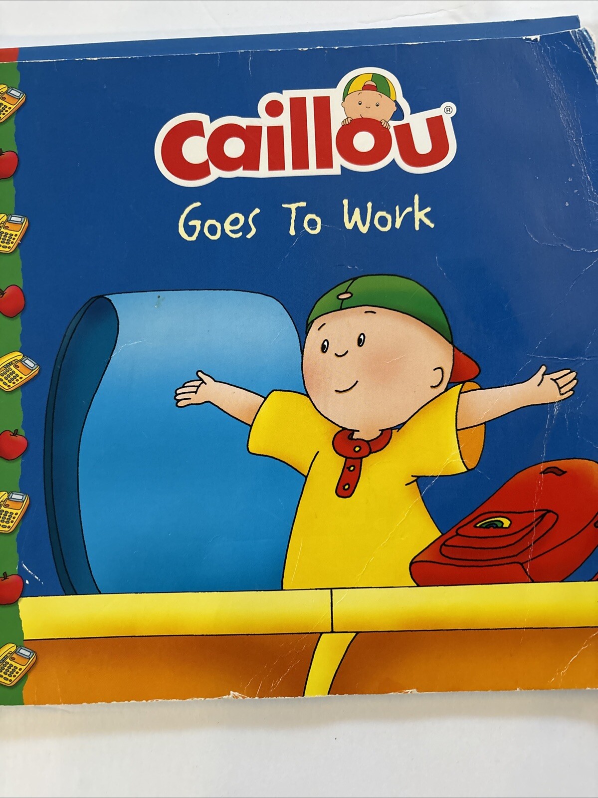 Lot of 7 Vintage PBS Television Vtg Kids Arthur, Caillou, Magic School Bus Books