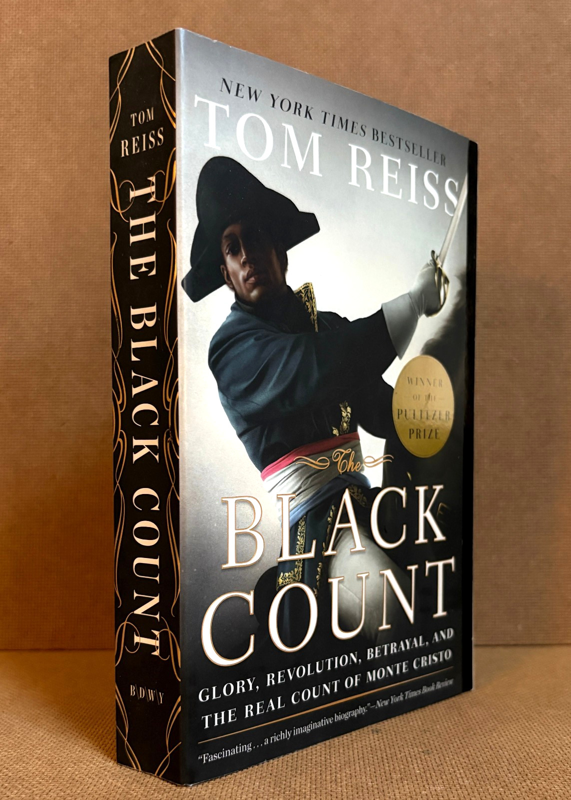BLACK COUNT — True story of real Count of Monte Cristo by TOM REISS (Paperback)