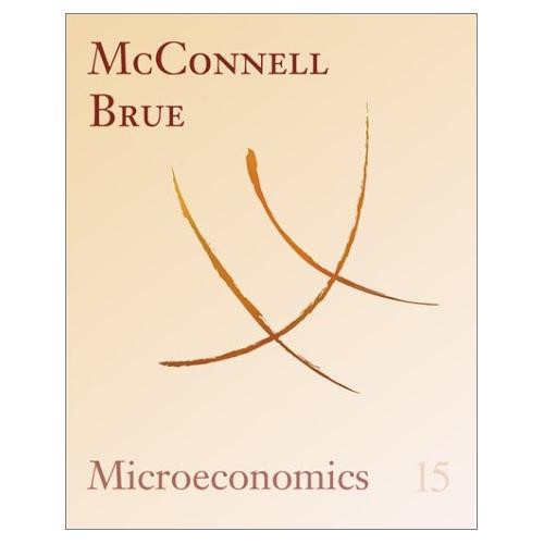 Microeconomics by Campbell R Mcconnell