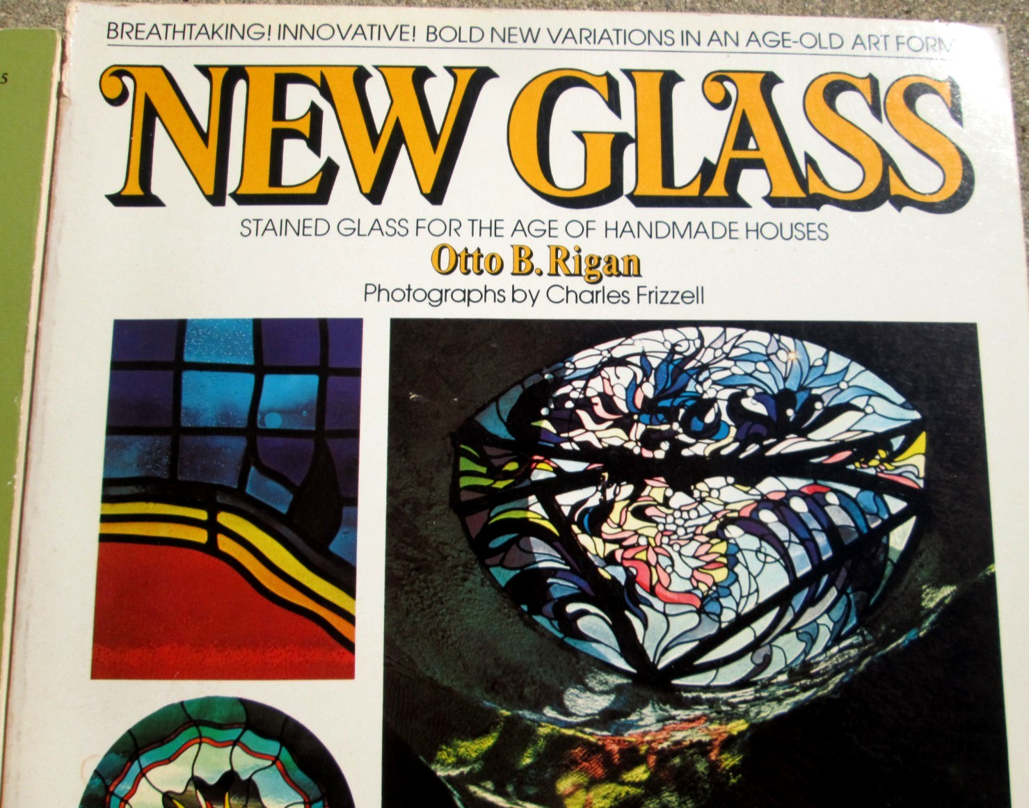 1970’s Lot of 3 Stained Glass Paperback Books Basic Manual/Art and Stained Glass