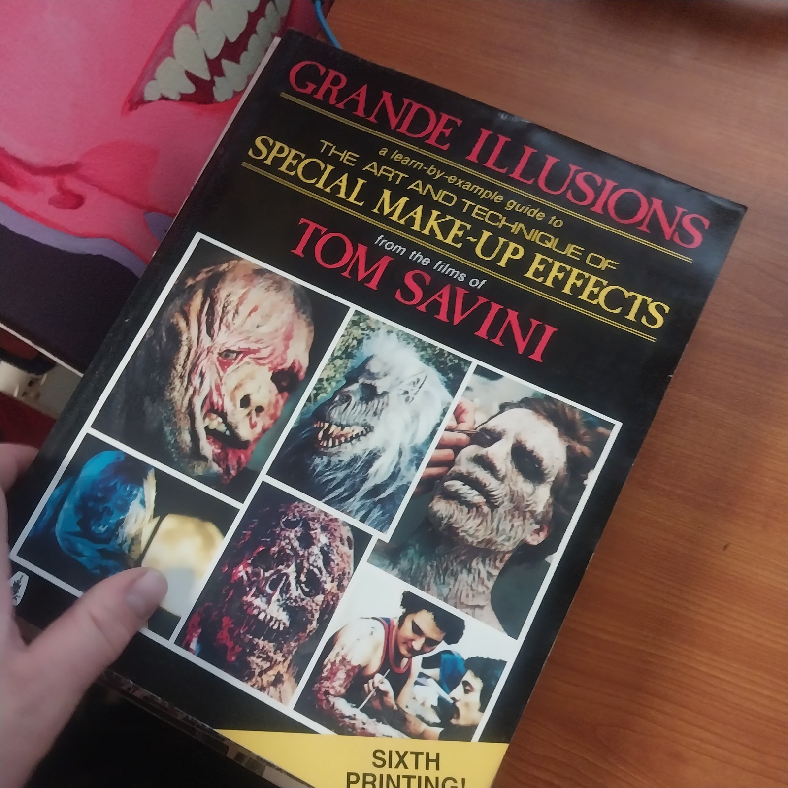 Grande Illusions Book by Tom Savini 1994, Sixth Printing Special Make-Up Effects