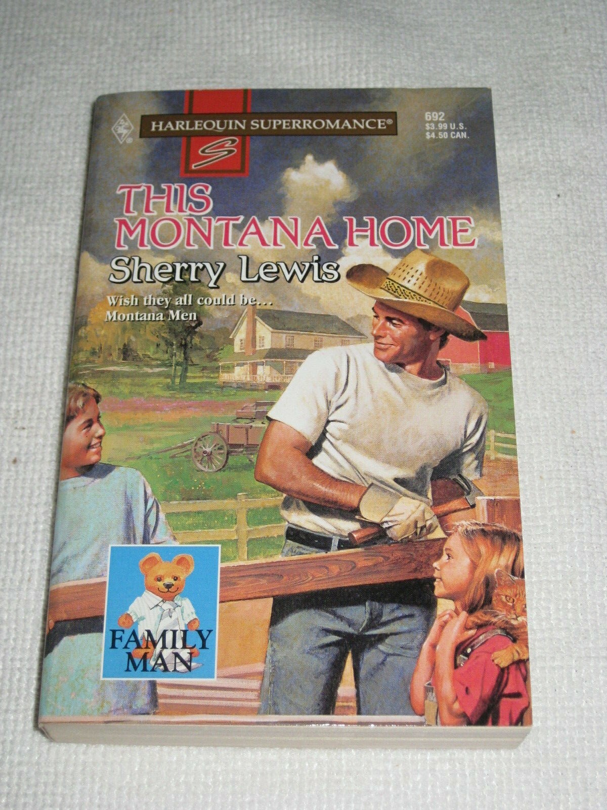 Sherry Lewis: «This Montana Home» — A Harlequin SuperRomance #692 NEW