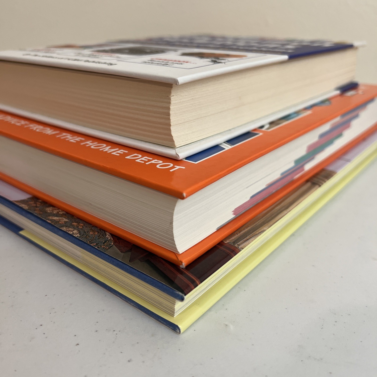 Home Depot Home Improvement 1-2-3 DIY Organizer Household Tips Books Lot 3 HC VG