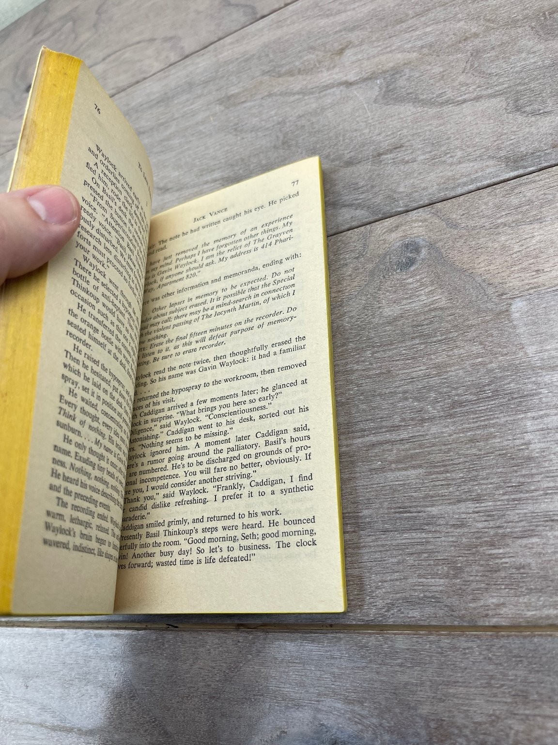 To Live Forever Jack Vance 1956 First Edition Sci-Fi Ballantine Books