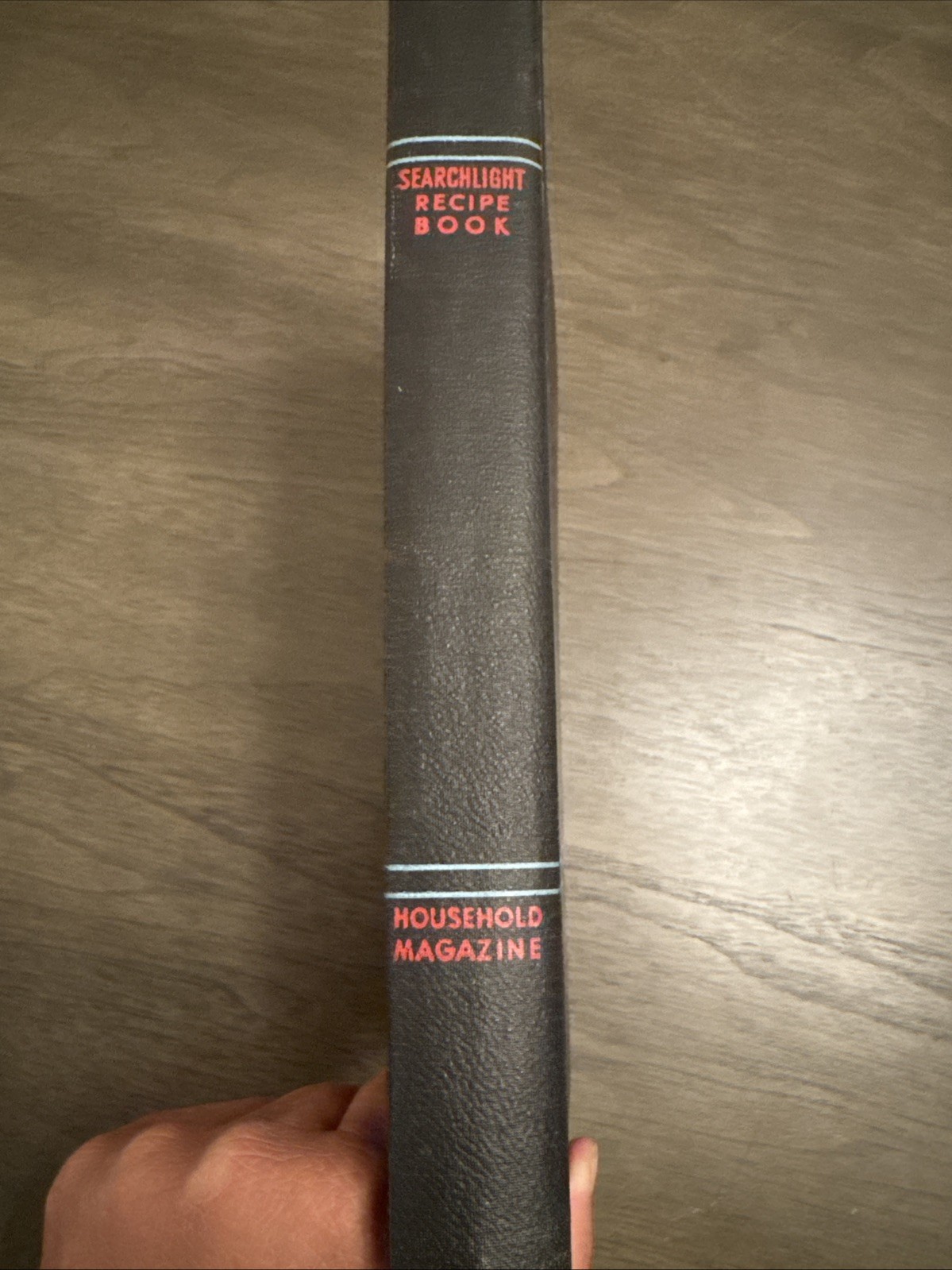 Vintage 1944 Searchlight Recipe Book Cookbook Household Cooking Book, Hardcover