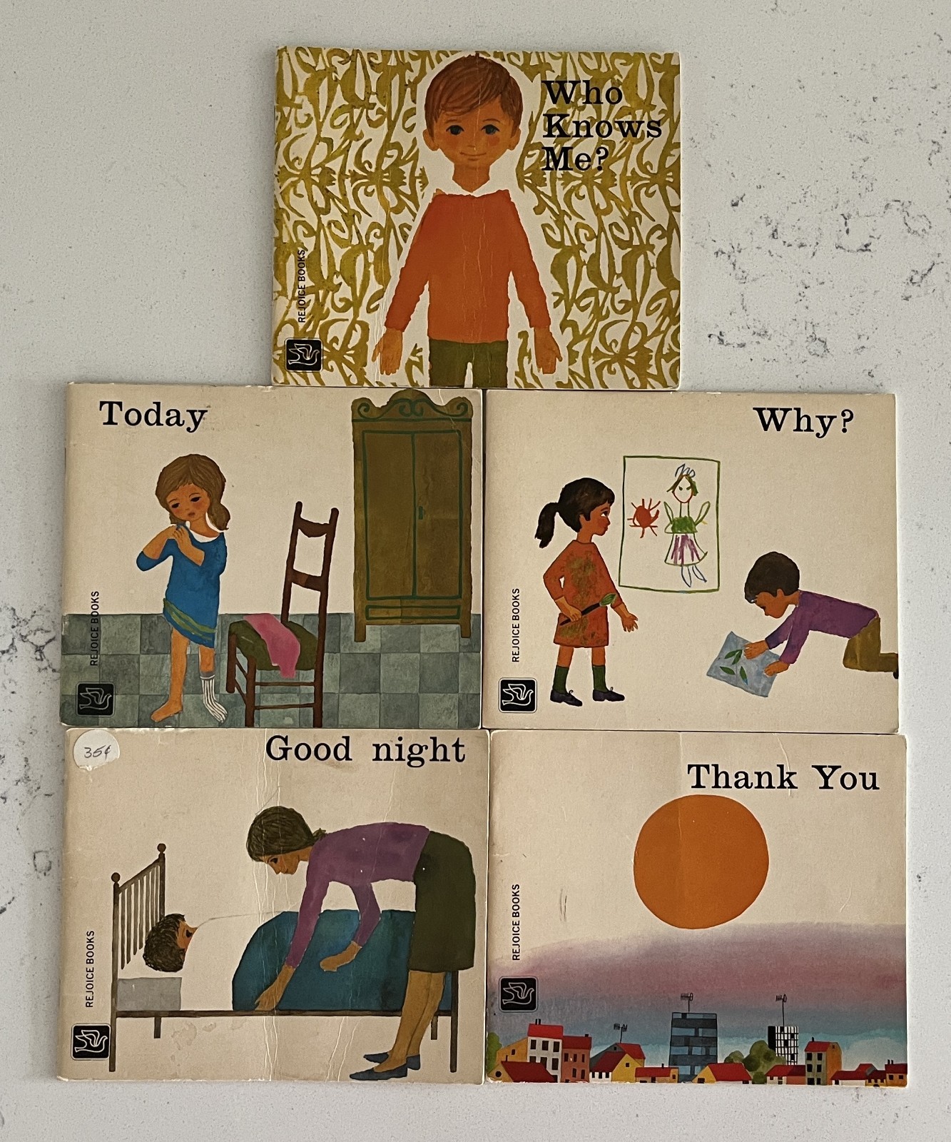 Paulist Press — Rejoice Book Lot (x5) Today, Why, Good Night, Thank you & Who K