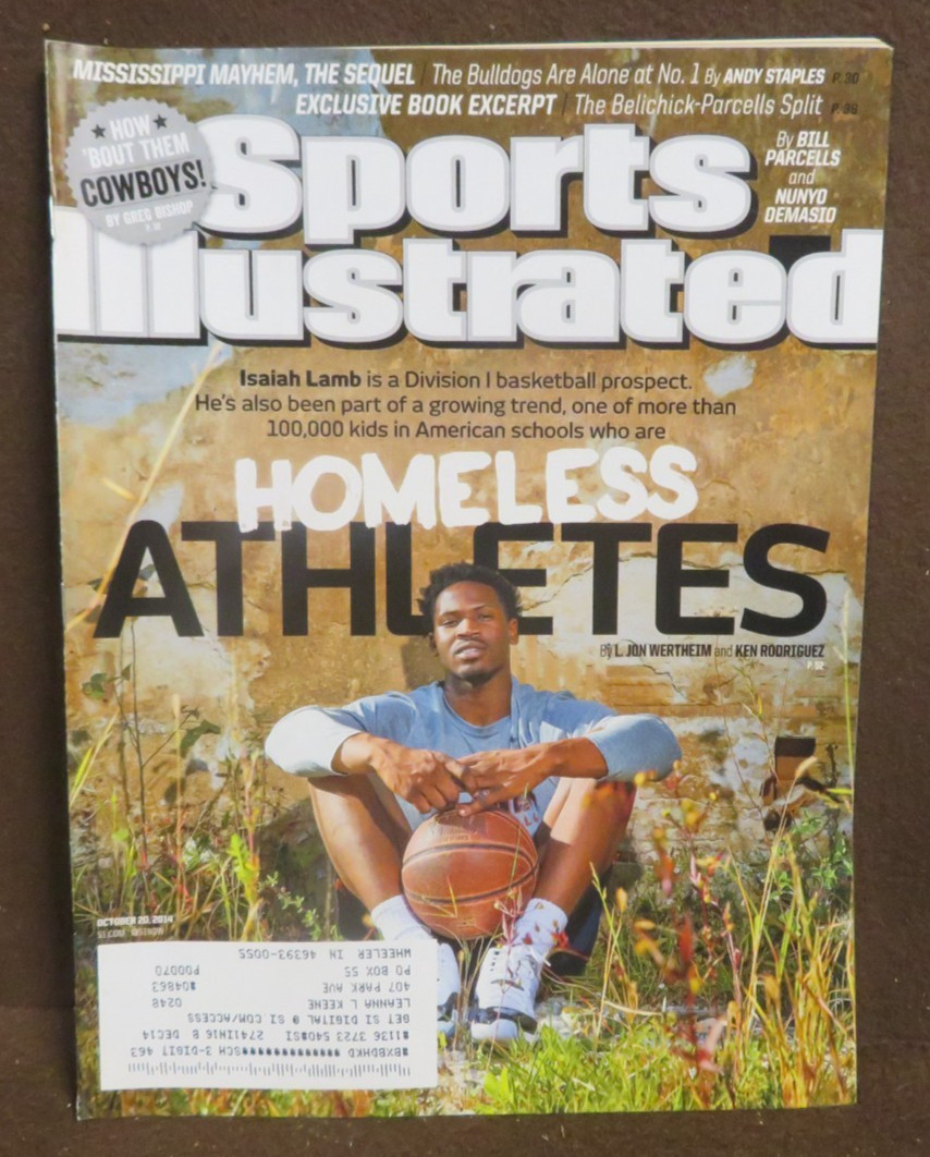 4116 SPORTS ILLUSTRATED OCTOBER 20 2014 ISAIAH LAMB