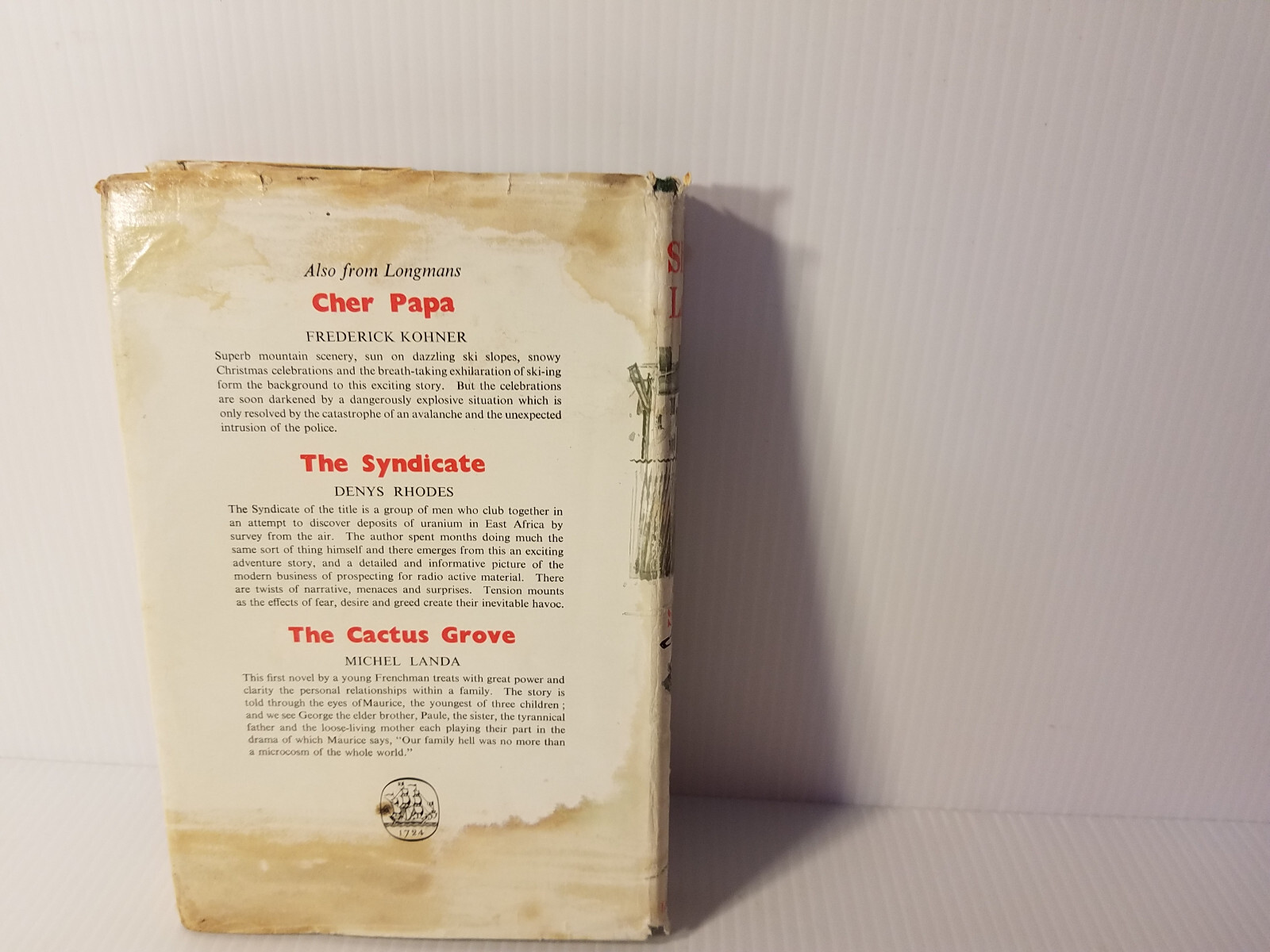 The Shorn Lamb by John Stroud (Vintage book 1960)( 14cm x 21cm x 3cm)