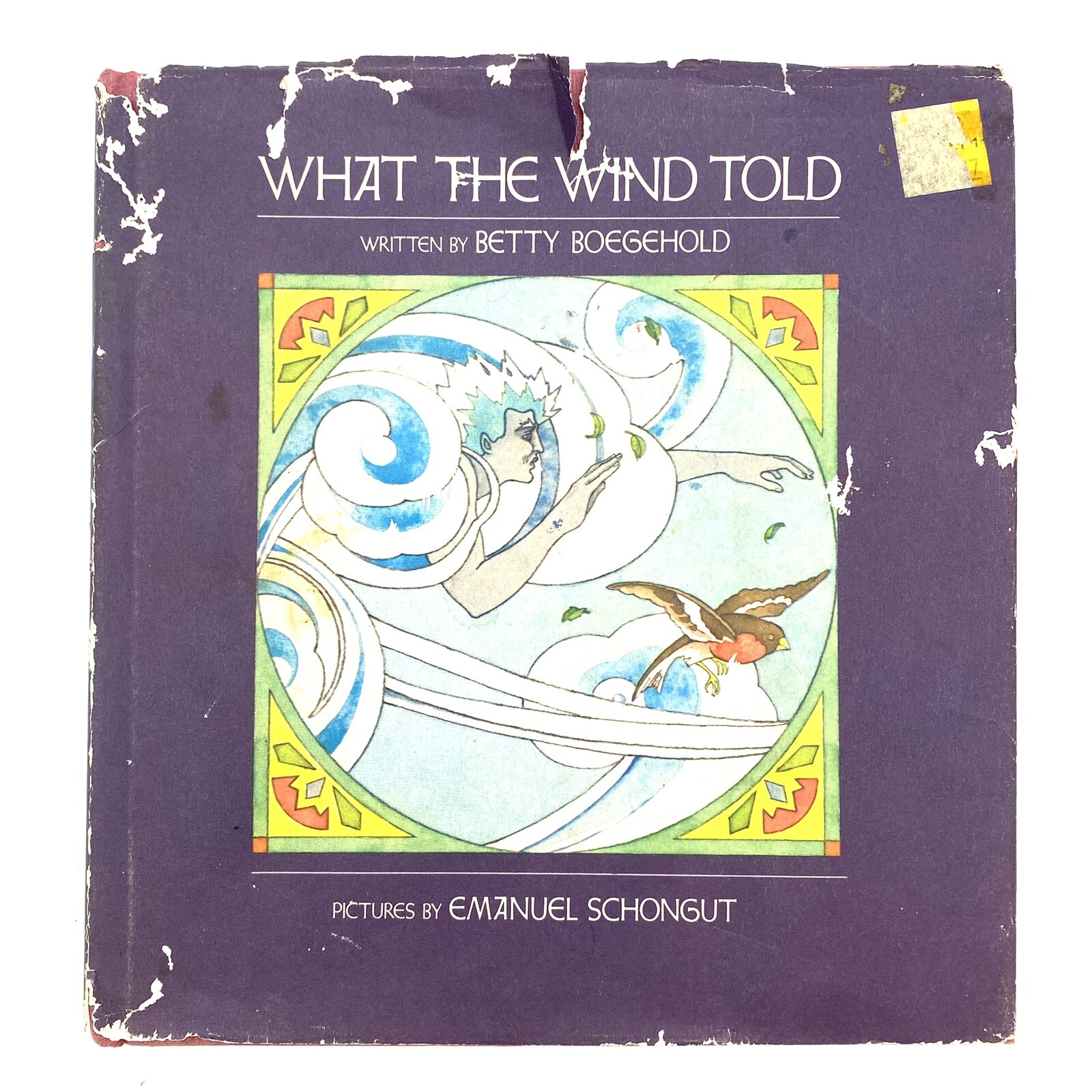 What The Wind Told By Betty Boegehold Parents Magazine Press 1974 W/ Dust Jacket