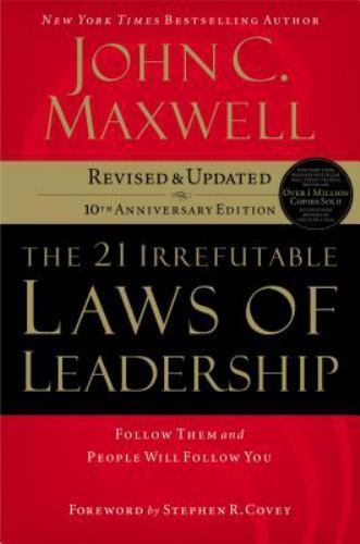 The 21 Irrefutable Laws of Leadership:- 9780785288374, John C Maxwell, hardcover