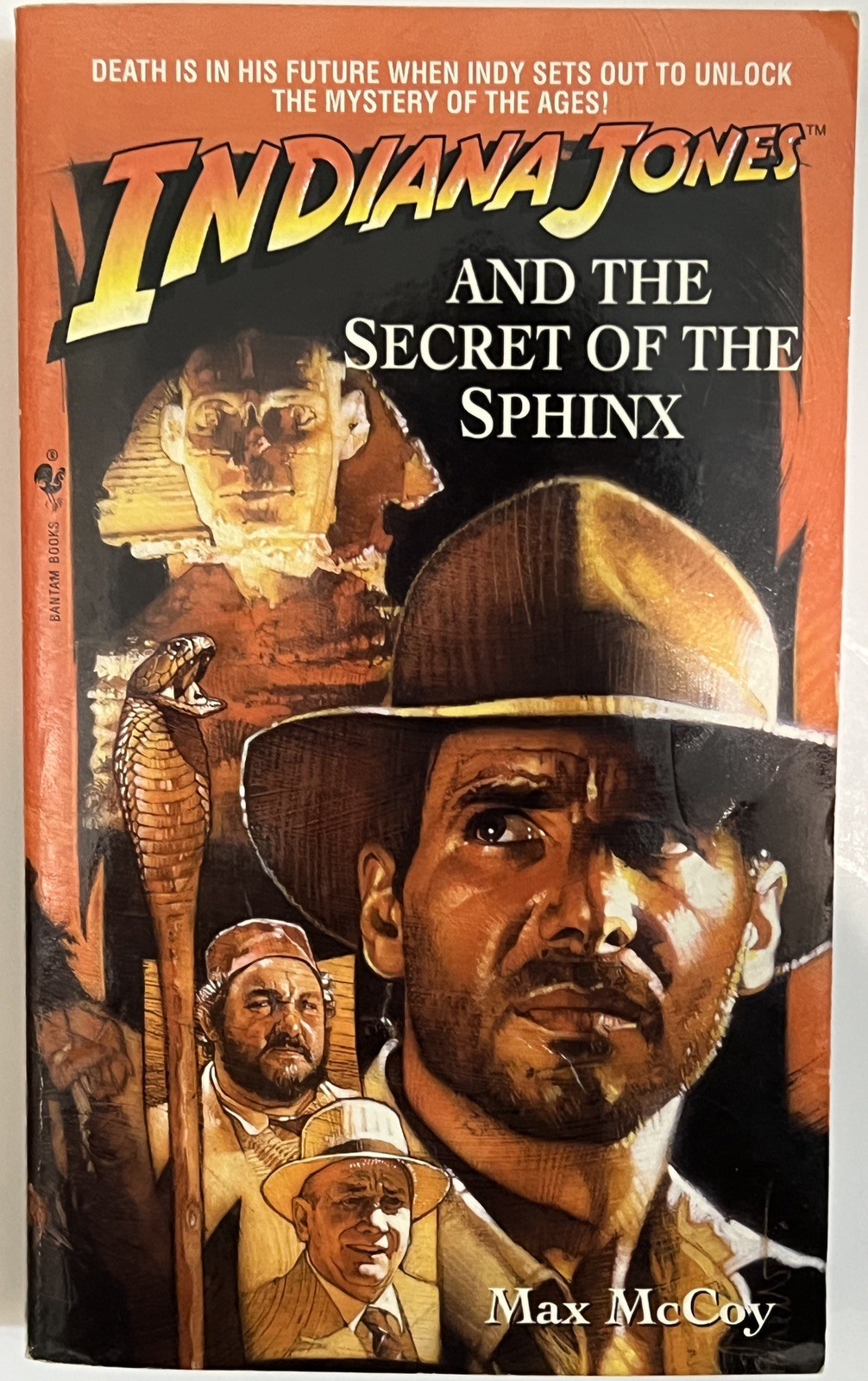 Indiana Jones and the Secret of the Sphinx by Max McCoy