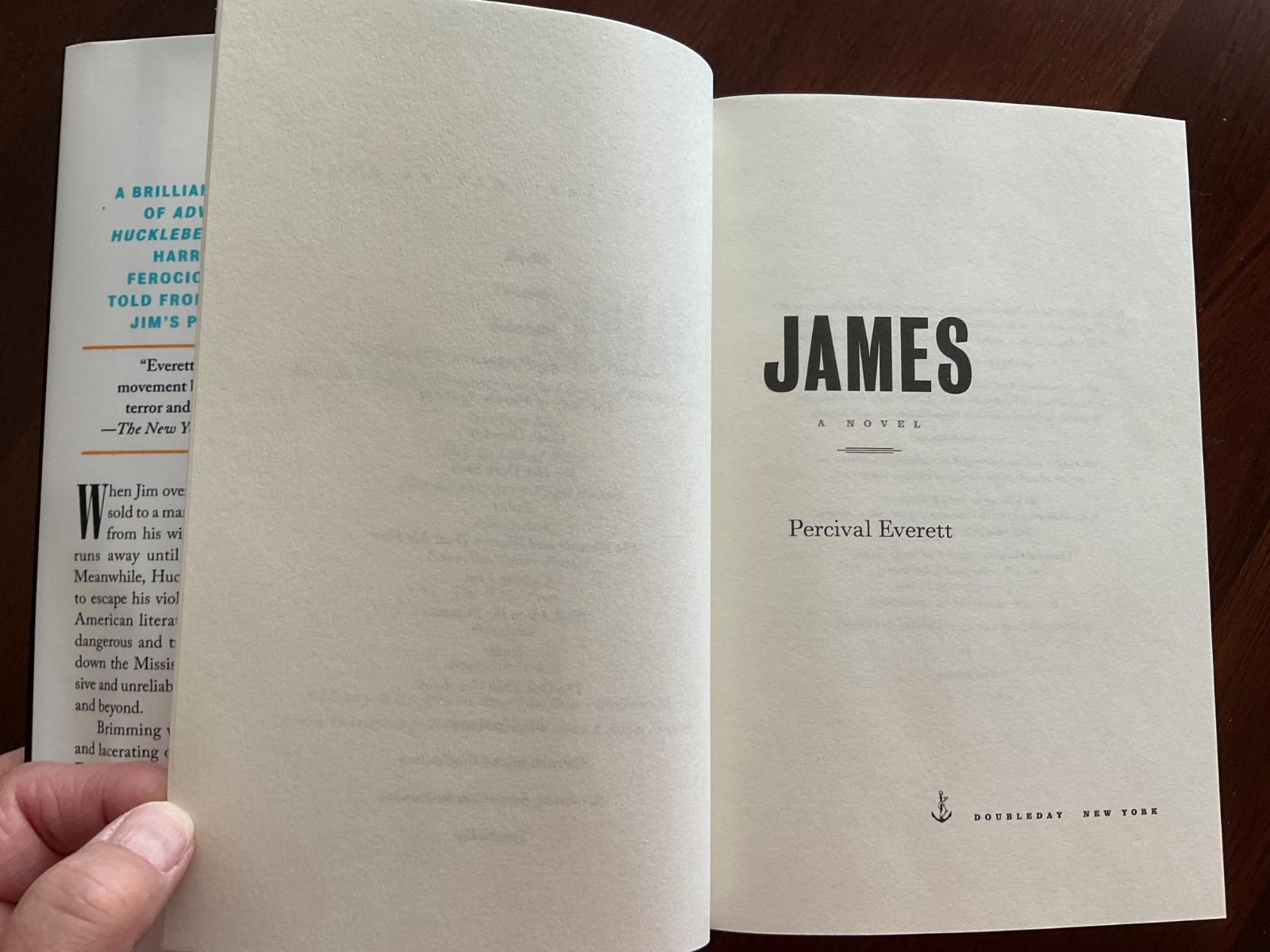 James by Percival Everett, 2024 First Edition NY Times Bestseller BRAND NEW!