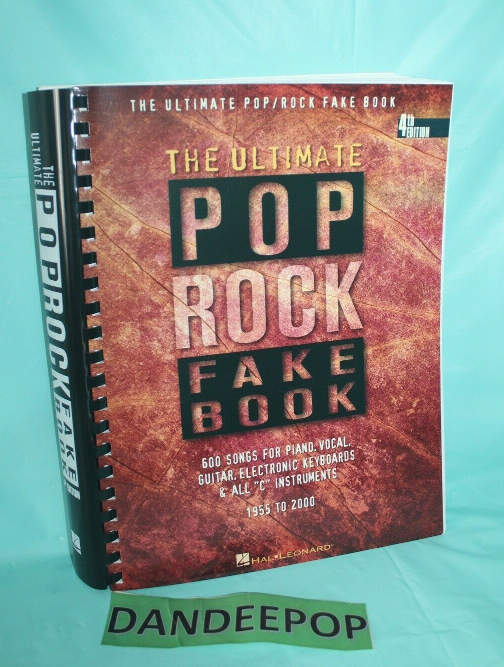 Fake Bks.: The Ultimate Pop/Rock Fake Book by Joel Whitburn (1997, Trade Paperba