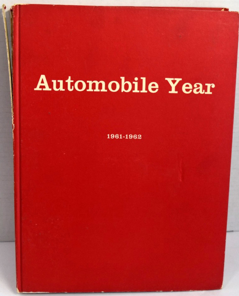 VINTAGE ~ Automobile-Year 1961 -1962: Hardcover VERY RARE!
