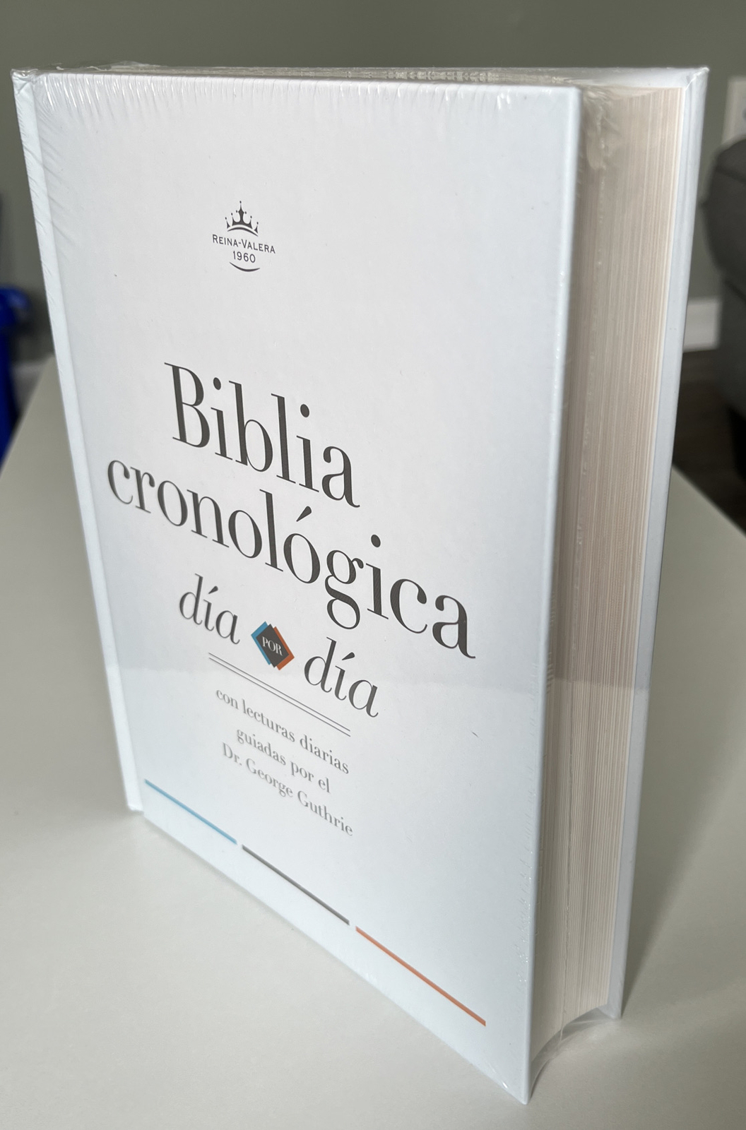 BIBLIA CRONOLOGICA REINA VALERA 1960 , DIA POR DIA , TAPA DURA