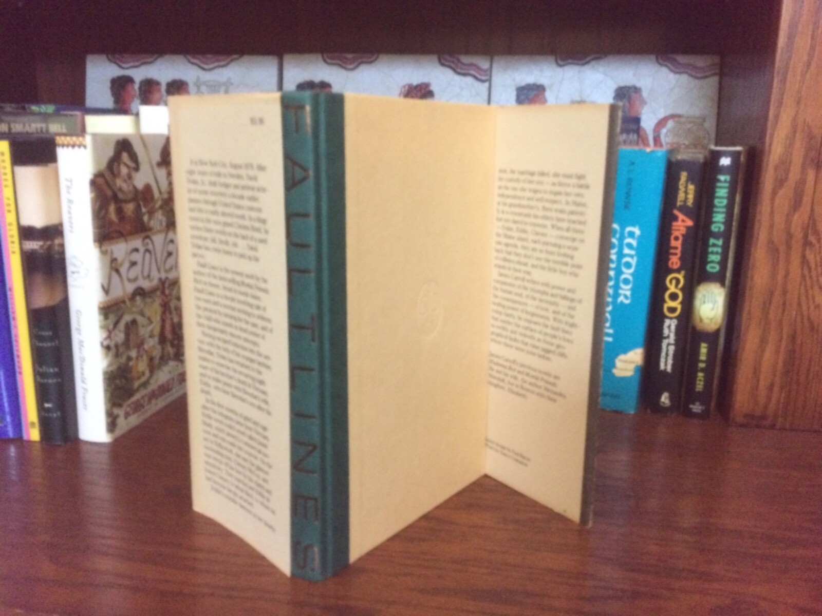 Fault Lines. James Carroll. 1st HC Ptg. Little, Brown1980. Nice copy