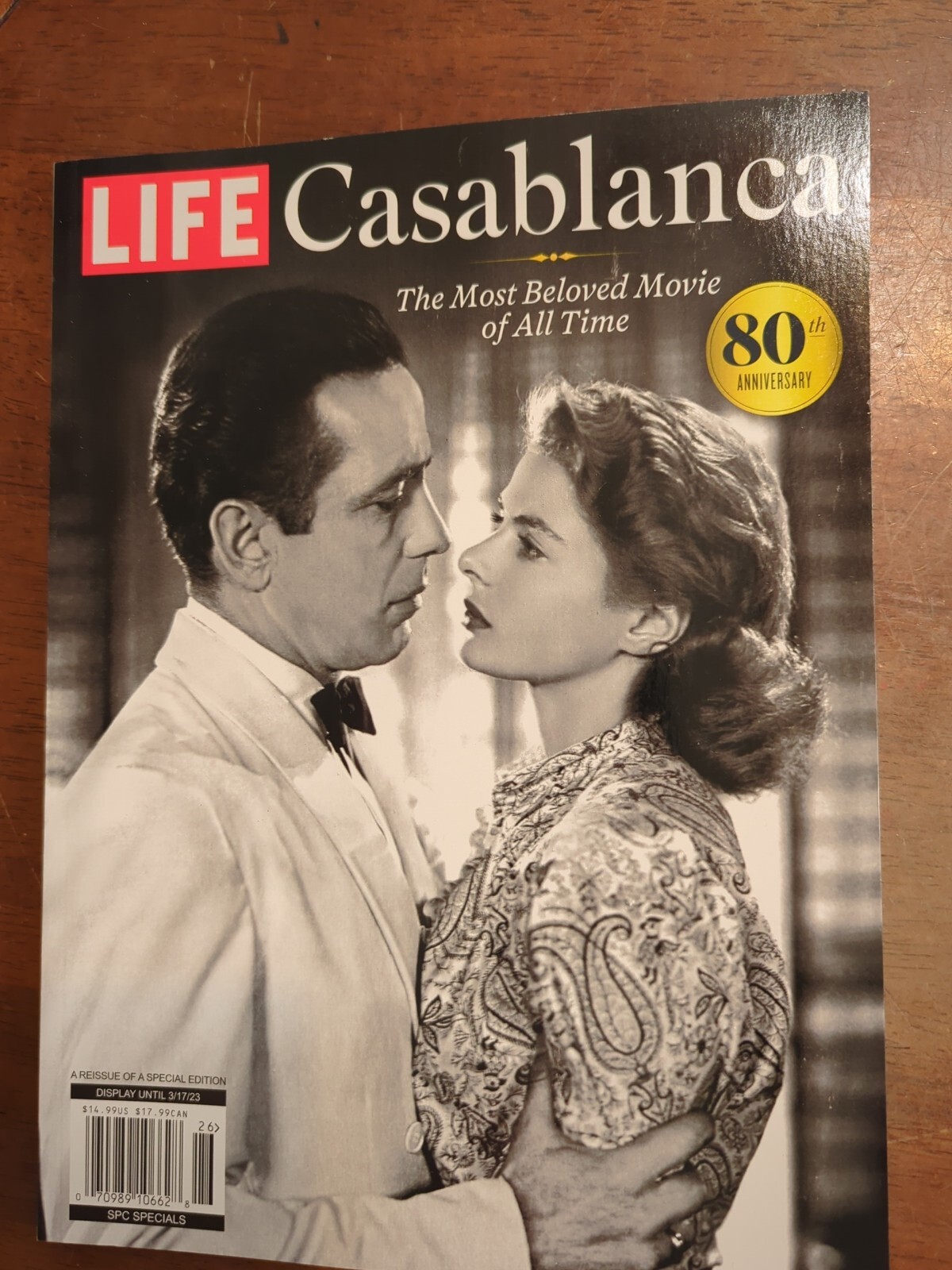 2023 Life Magazine Casablanca The Most Beloved Movie of All Time 80th RP