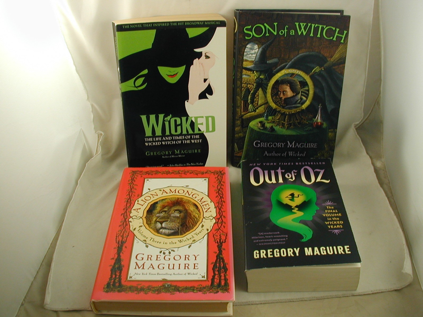Gregory Maguire 7 Books Wicked Years Series Wizard of Oz Fantasy + 3 More