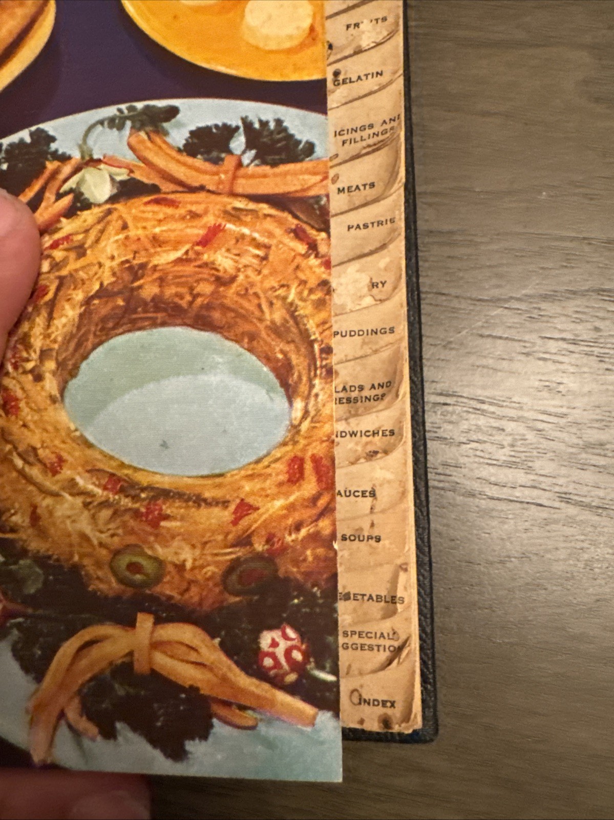 Vintage 1944 Searchlight Recipe Book Cookbook Household Cooking Book, Hardcover