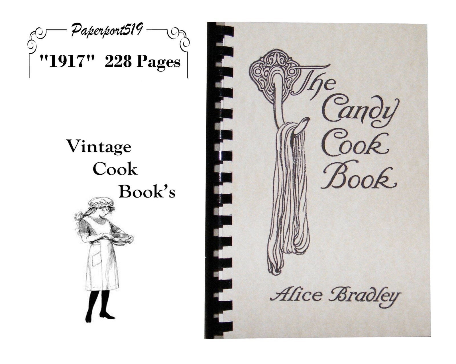 The Candy Cook Book «1917» 228 Pages