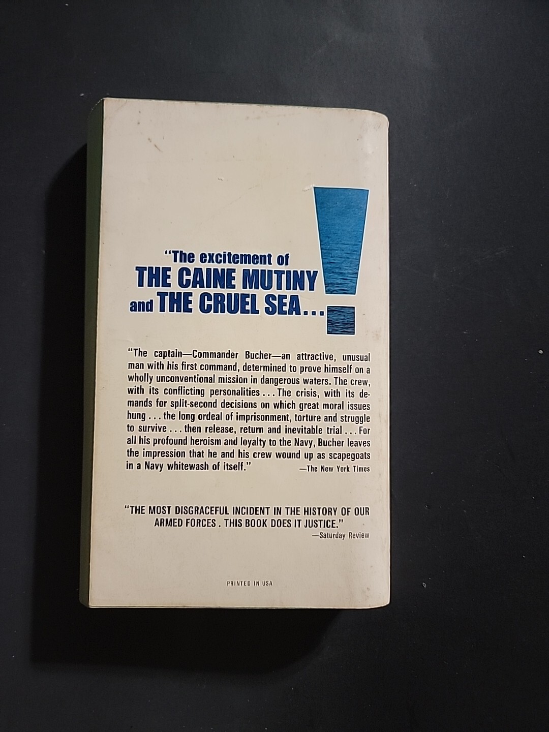 BUCHER ~ MY STORY Commander Lloyd M. Bucher USN 1971 Vintage Dell Paperback