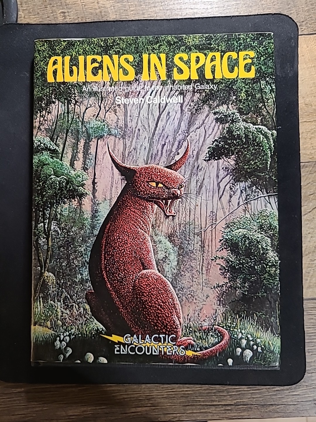 STEVEN CALDWELL Aliens in Space *LIKE BRAND NEW* Galactic Encounters HB Crescent