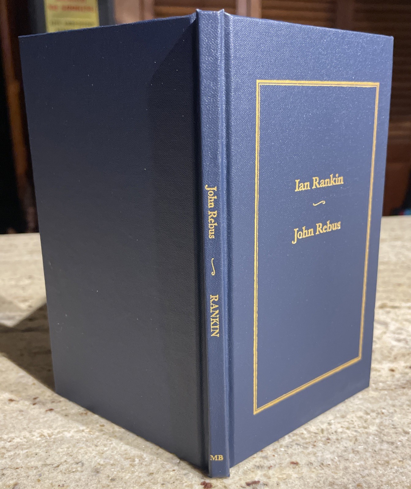 Ian Rankin *SIGNED* “John Rebus» Mysterious Profile 1st Limited Edition of 100