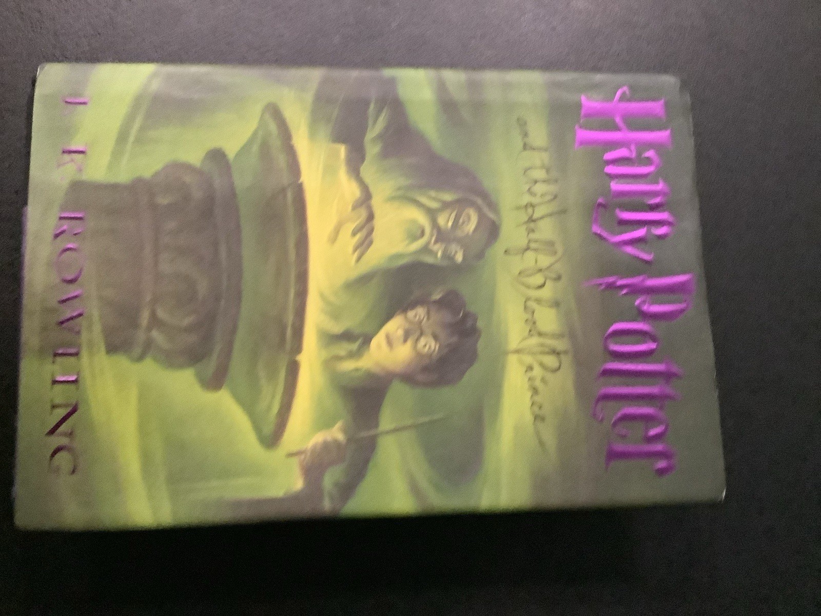 Set of 4 Harry Potter Hardcover Books 1st Edition See Pics # 3 #5 #6 #7