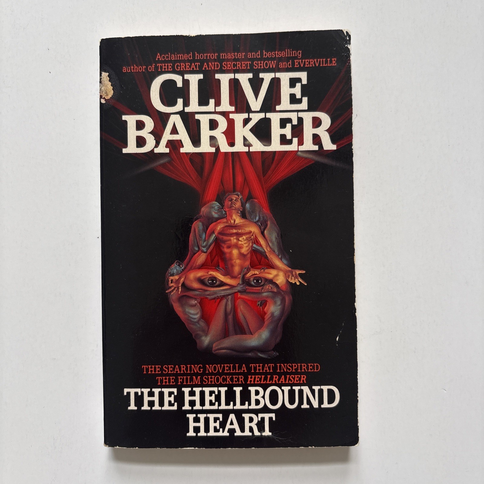 The Hellbound Heart Clive Barker 1991 Harper 1st Edition Paperback Hellraiser