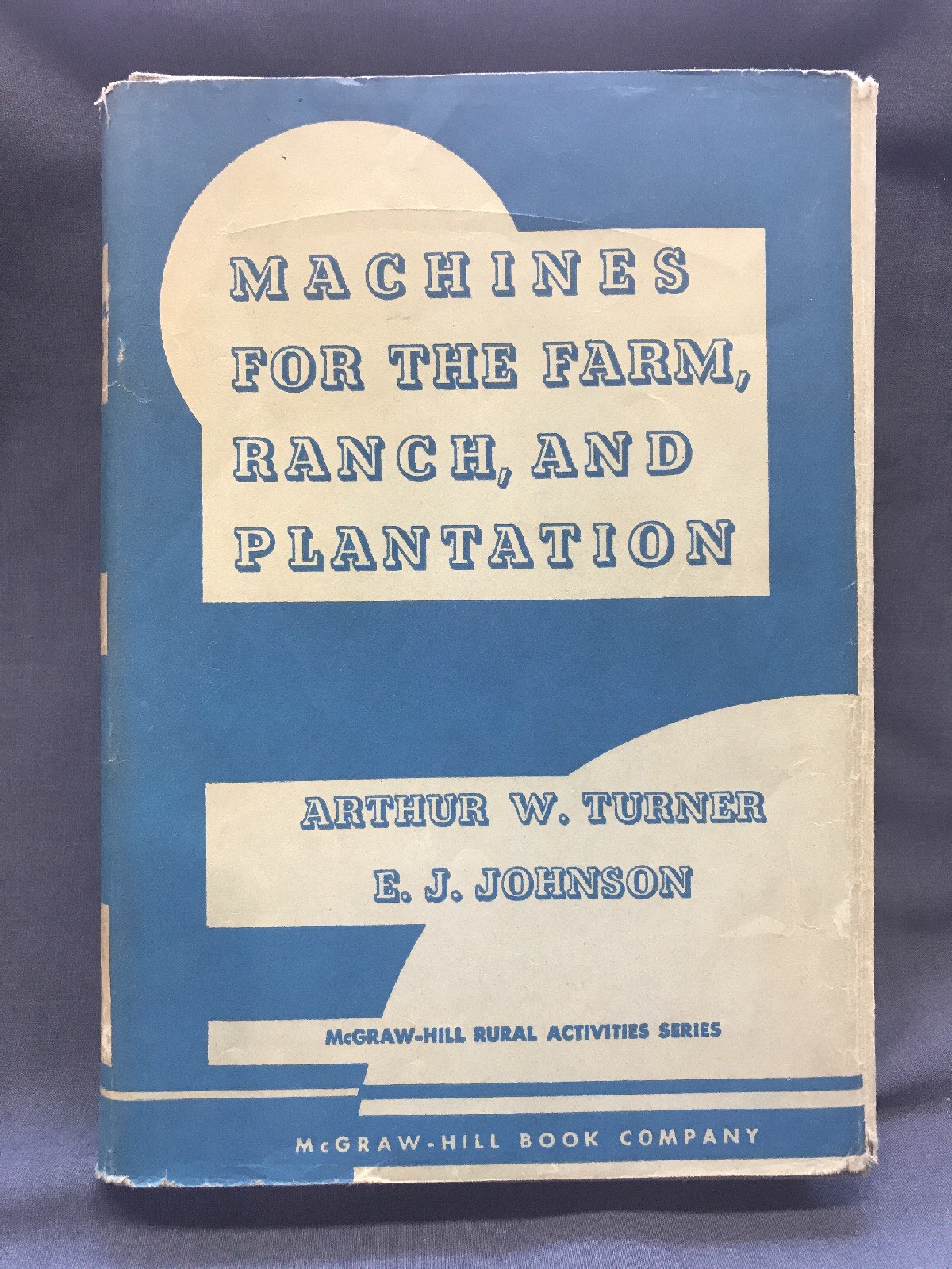 Machines for the Farm Ranch & Plantation by Turner — Johnson 1948 1st Ed RARE