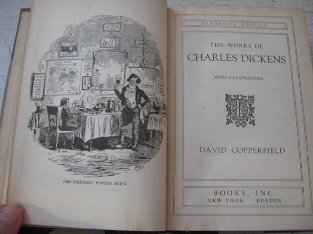 THE WORKS OF CHARLES DICKENS w/Illustrations; 18 VOLS; HC, G/VGC