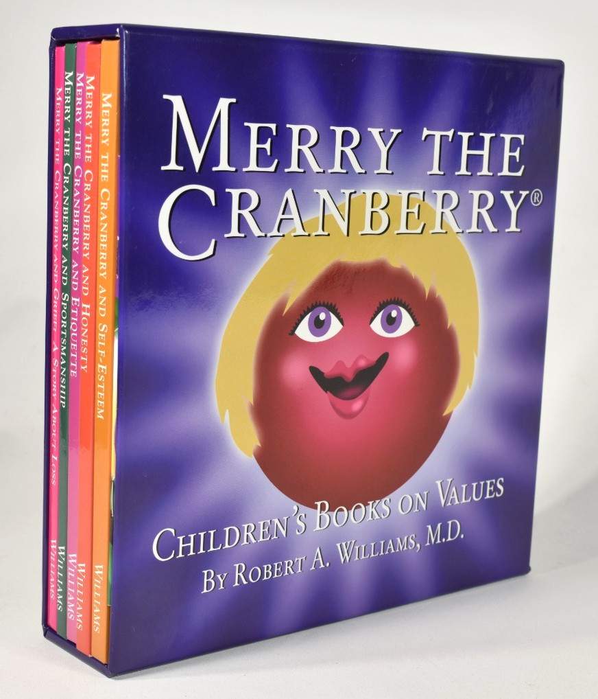 Merry the Cranberry Childrens 5 Books Set on Values Robert Williams + Bonus