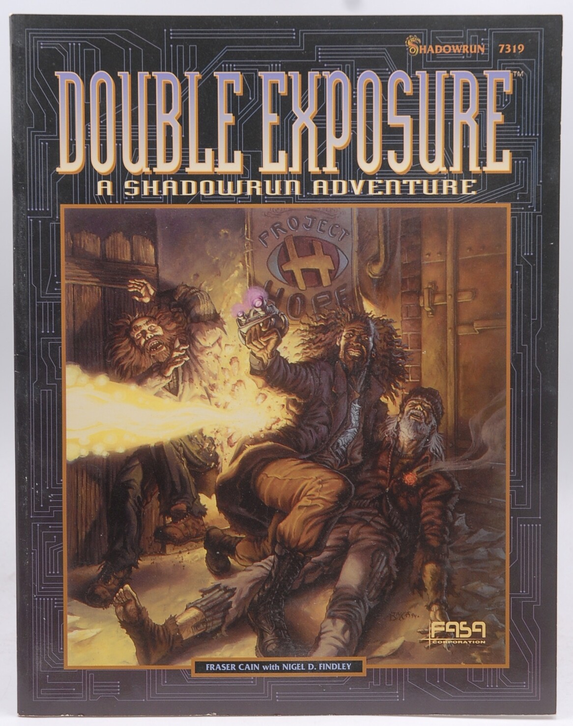 Double Exposure A Shadow Adventure Shadow Run #7319 Nigel D Findley, Fraser Cain