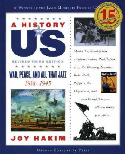 A History of US: War, Peace, and All That Jazz: 1918-1945 A History of US — GOOD