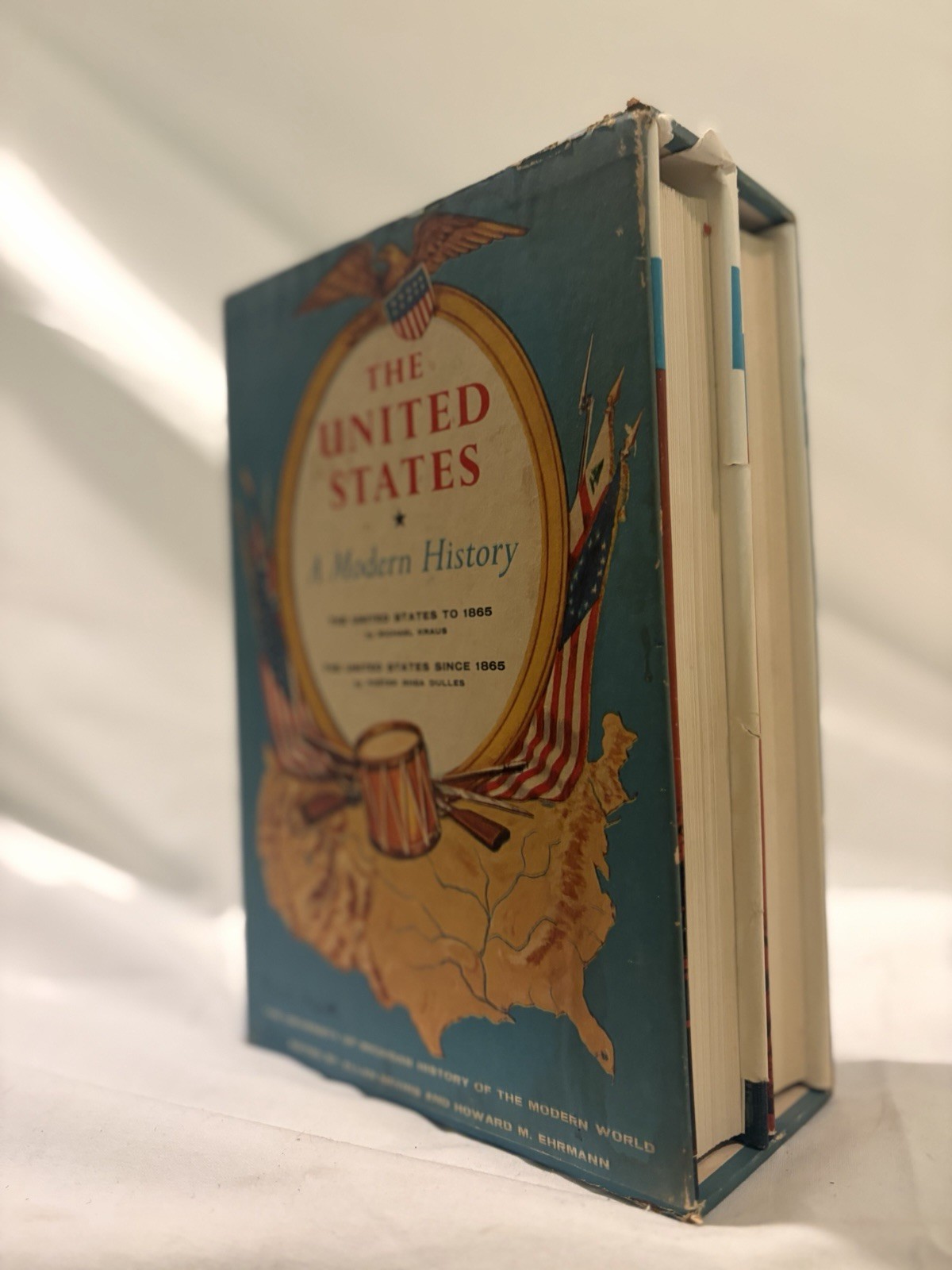 The United States A Modern History by Kraus & Dulles 2 Volumes in Slipcase 1959