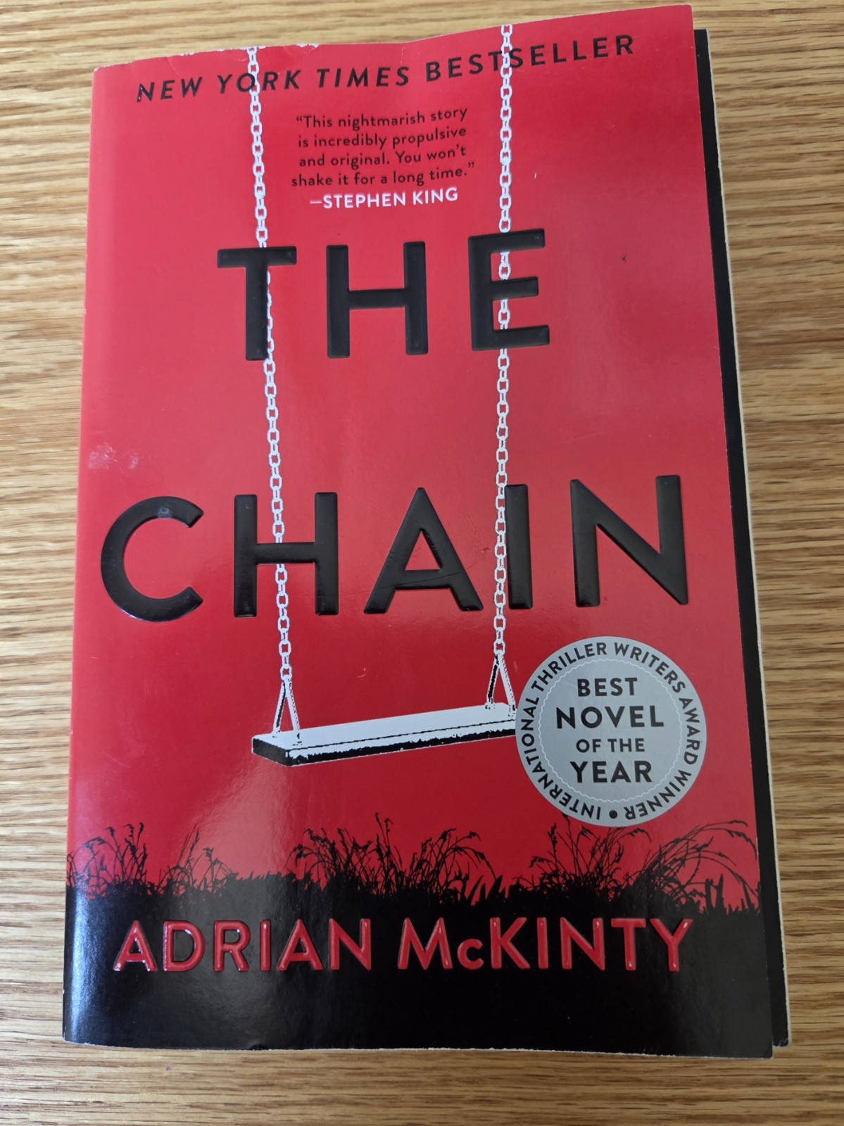 The Chain — Mass Market Paperback By Adrian McKinty. Good condition.