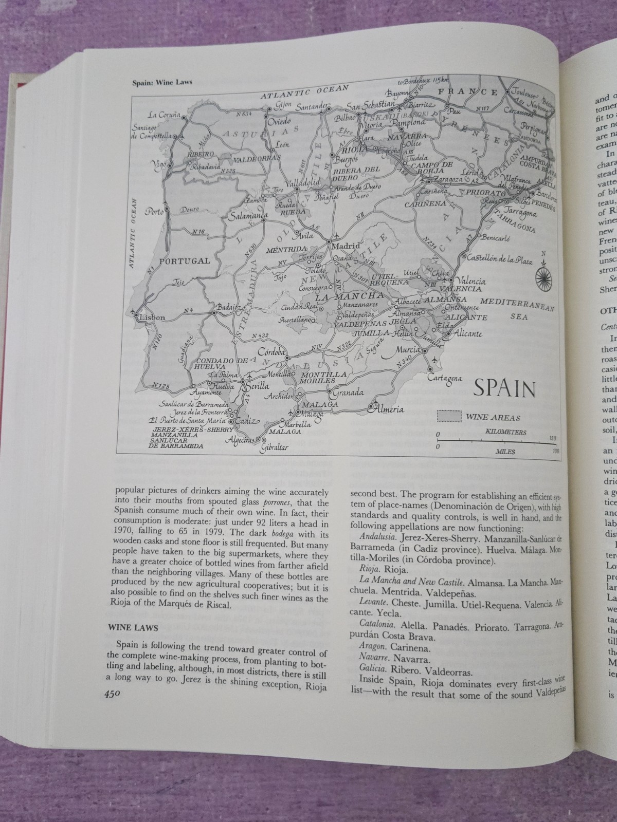 Alexis Lichine’s New Encyclopedia of Wines and Spirits 1985 HC DJ Knopf Lichine