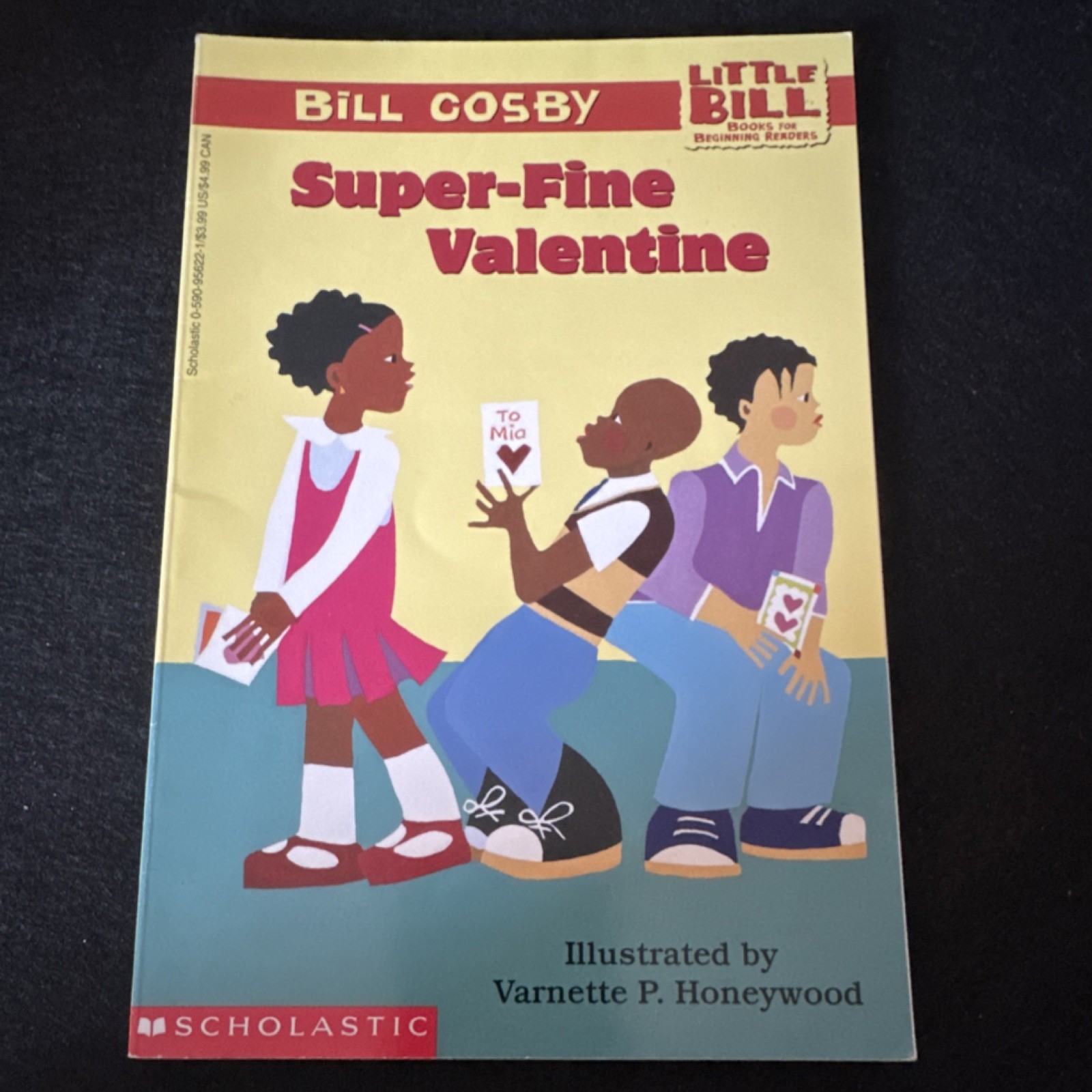 Little Bill: Super-Fine Valentine by Bill Cosby, Illustrated, Scholastic 1998