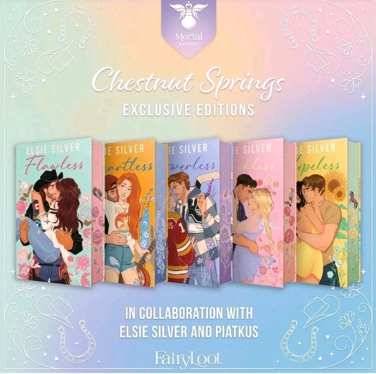 Chestnut Springs Series by Elsie Silver FAIRYLOOT EXCLUSIVE Sprayed Edges SIGNED