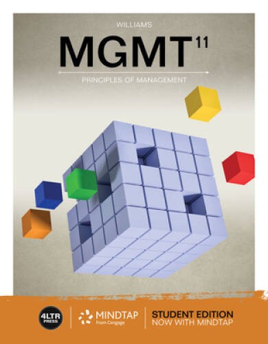 MGMT (with MindTap Printed Access Card) — Paperback — VERY GOOD