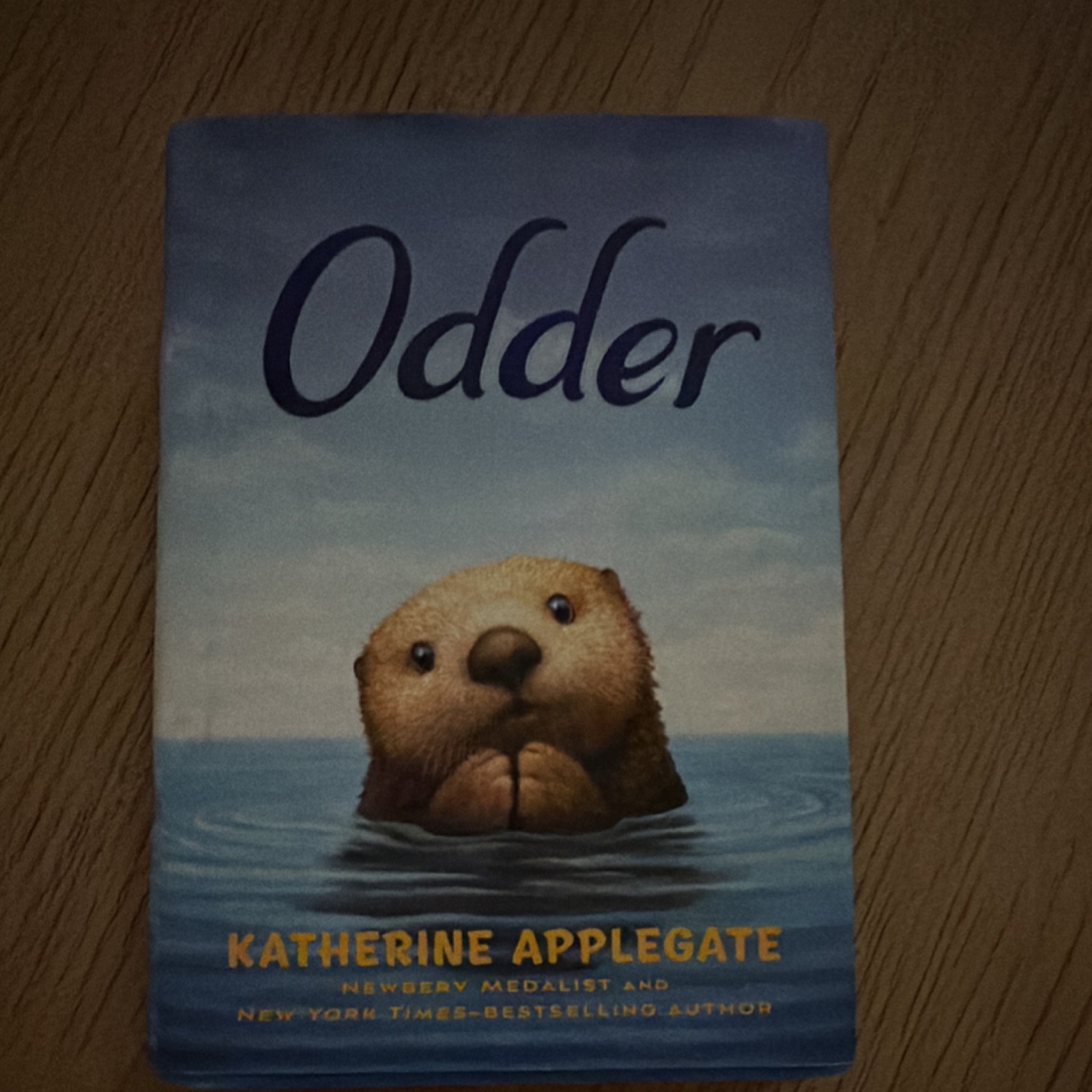 Odder by Katherine Applegate Hardcover English Book Animals Marine Life Novel