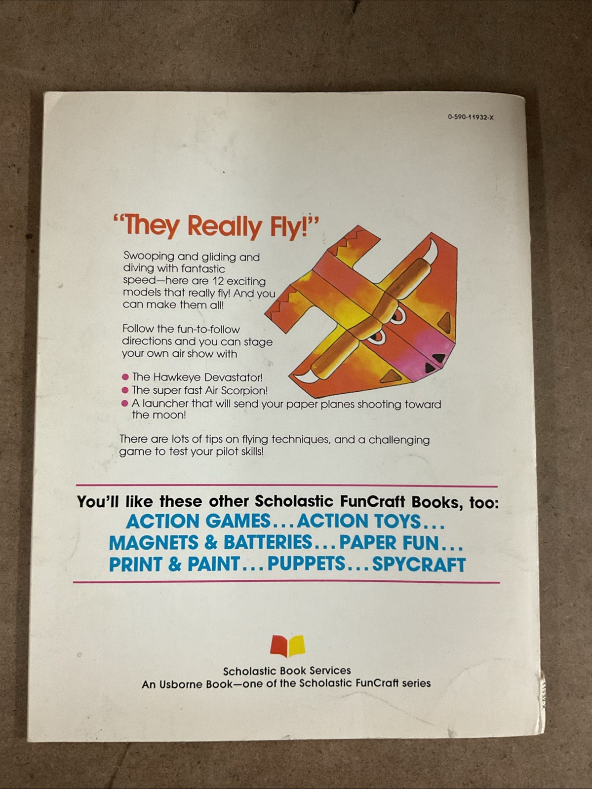 The FunCraft Book of Flying Models VINTAGE 50 Pages of Flying Models
