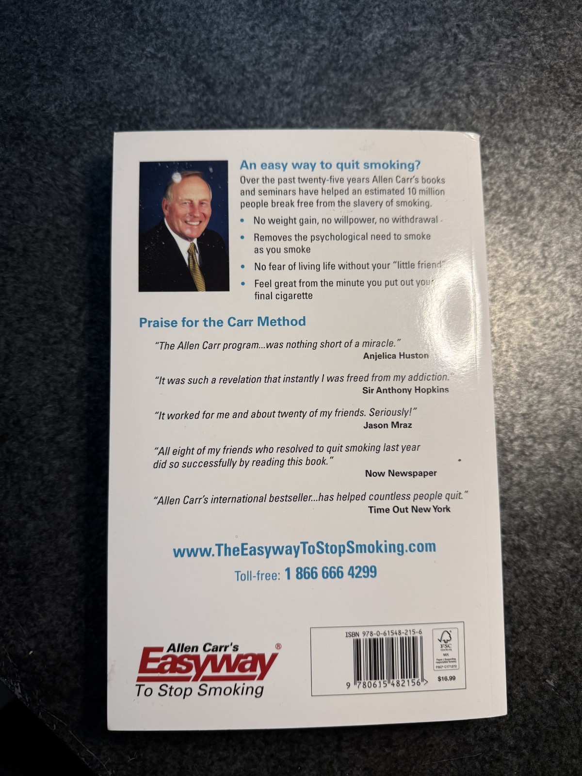 Allen Carr’s Easy Way to Stop Smoking : New US Edition: over 20 Million…