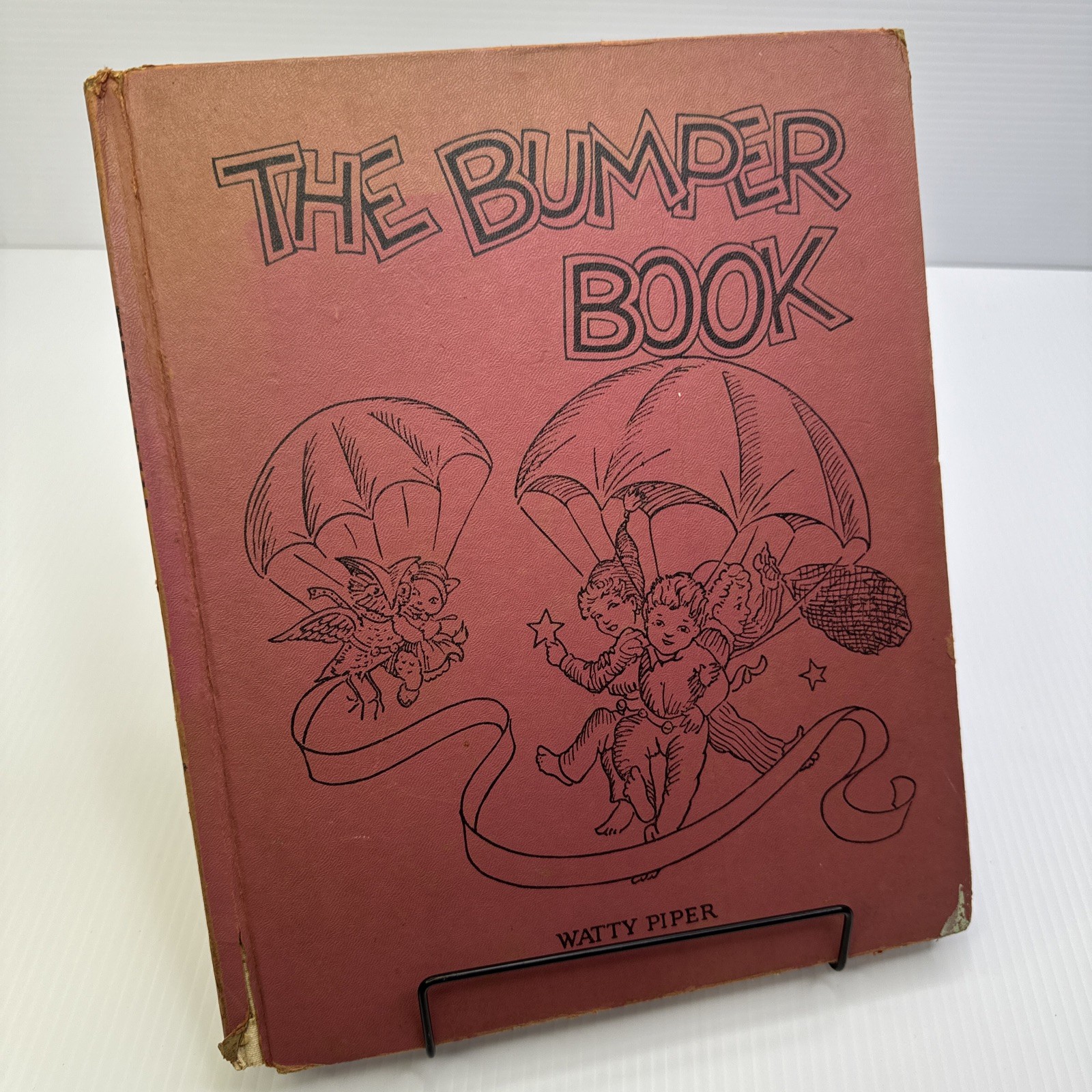 The Bumper Book Watty Piper 22nd Edition 1946 HC Platt & Munk Vintage Childrens